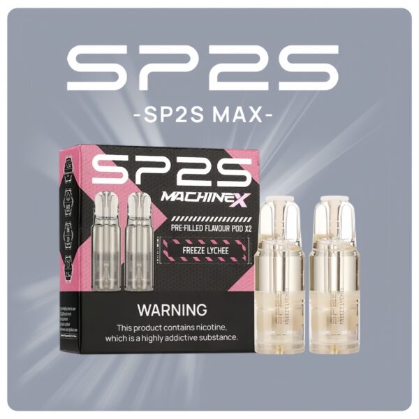 SP2S MAX 煙彈｜MAX方形主機專用・多口味可選（滿五送AP主機 滿十送限定款AP主機）